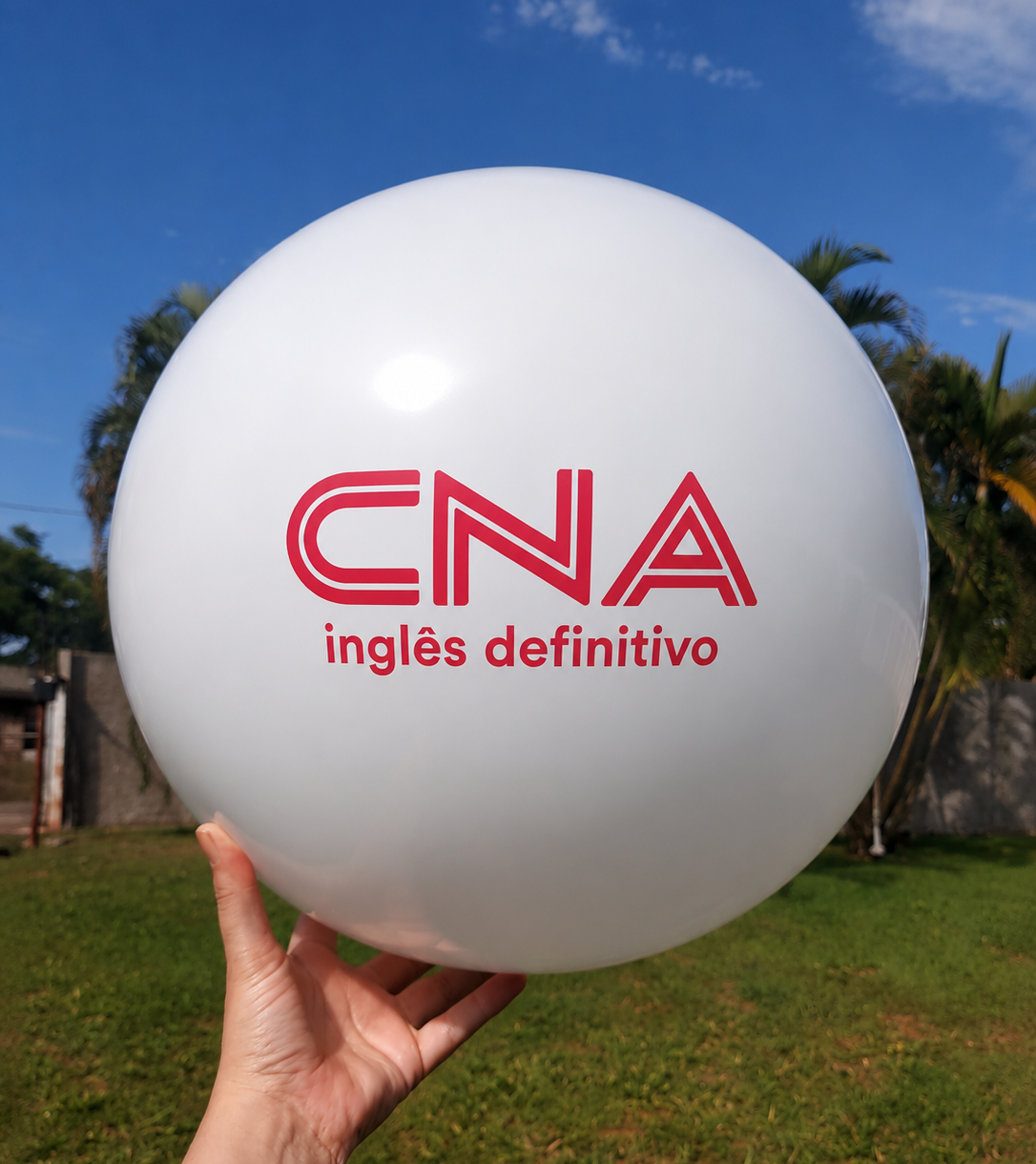 Bola de vinil personalizada MentesToy — modelo 2