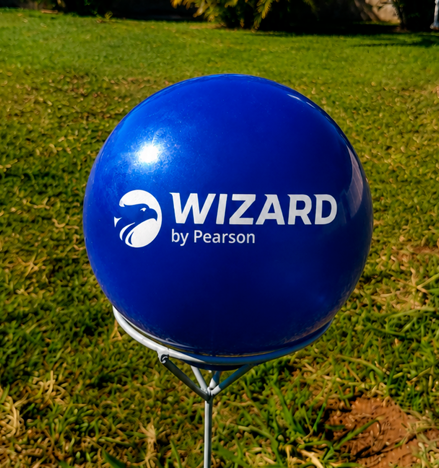 Bola de vinil personalizada de 25cm